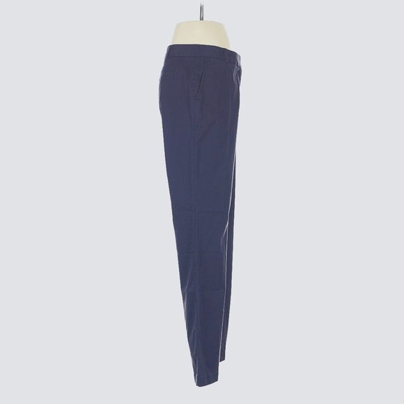 Lands’ End Mid Rise Trouser Pants in Navy | Size 8 | NWT - Picture 3 of 8